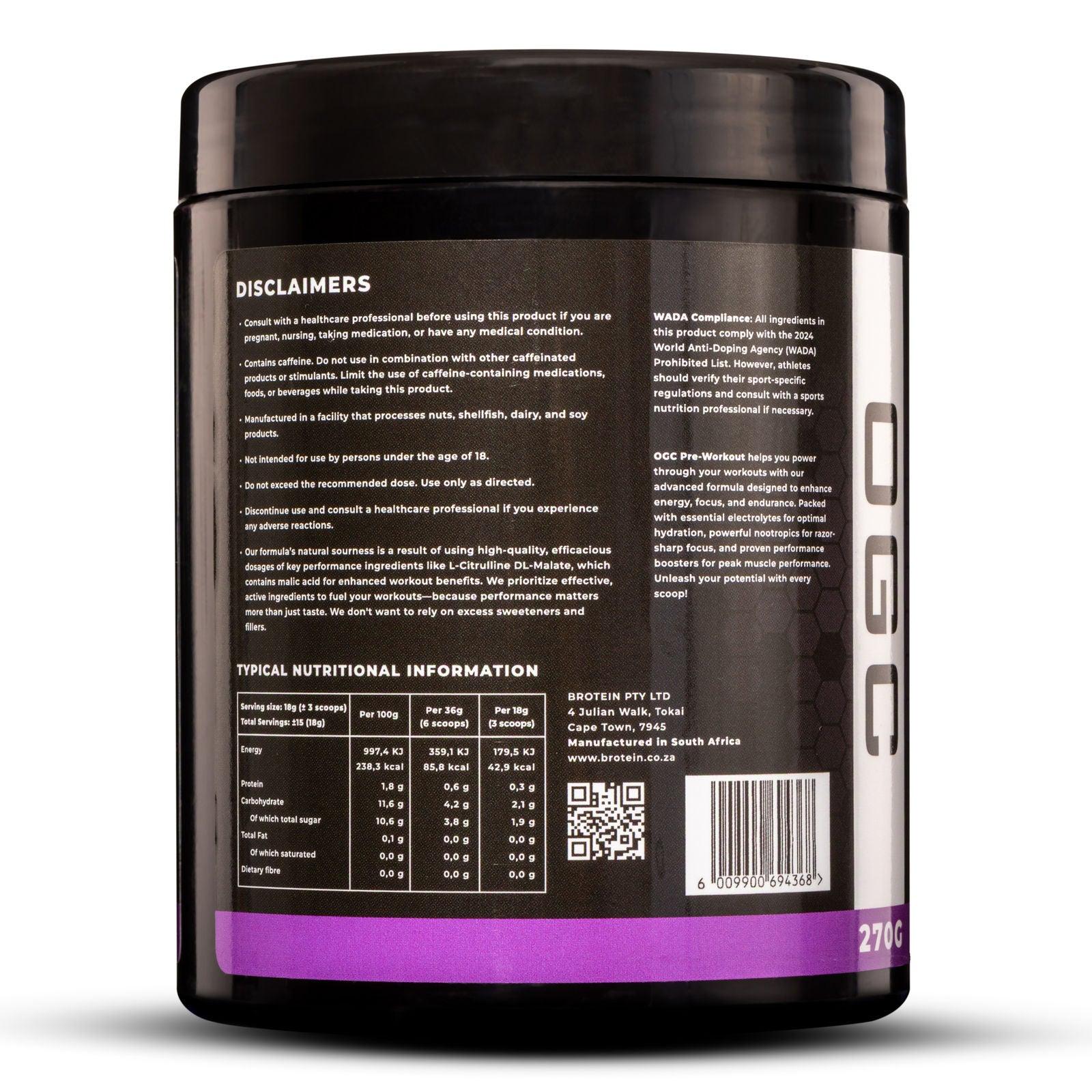 OGC Pre-Workout, image 3